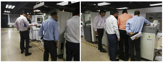 Selective coating line training report